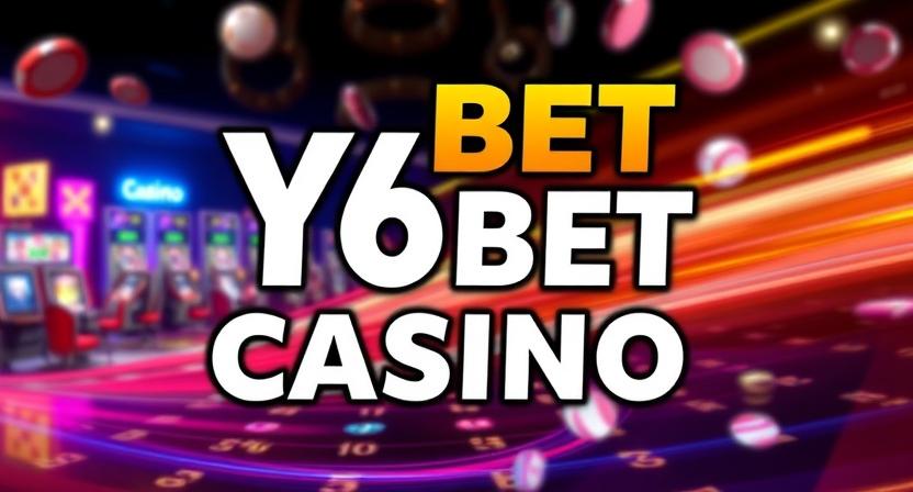 Y6BET casino online gaming interface