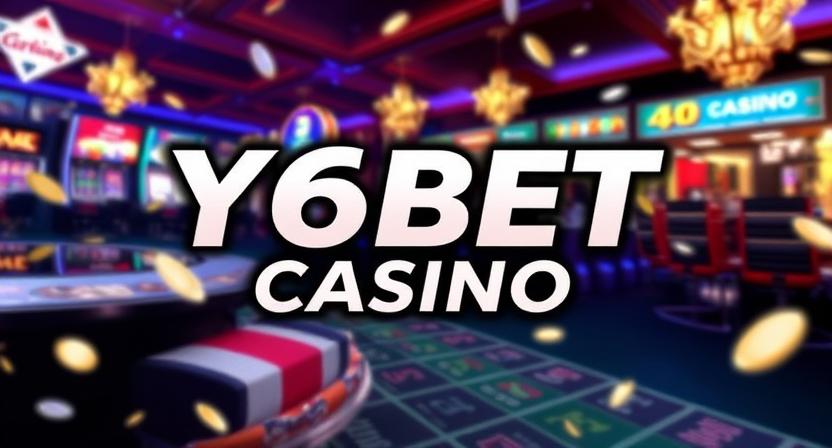Live dealer streaming tables on Y6BET casino